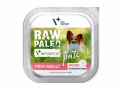 RAW PALEO Pâte Mini Adult Pork - vlhké krmivo pro psy - 150g