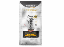 BIOFEED Euphoria Fresh Adult Medium & Large Monoprotein Turkey - suché krmivo pro psy - 12kg