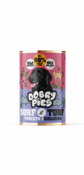 DOBRY PIES Surf & Turf Tuna and veal - vlhké krmivo pro psy - 400g