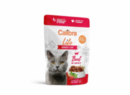CALIBRA CAT life pouch adult beef in gravy 85g