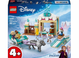 LEGO 43256 Disney Dobrodružství na saních princezny Anny, stavebnice