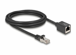 DeLOCK Zástrčka RJ-45 > Zásuvka RJ-45 Cat.6a S/FTP Síťový prodlužovací kabel