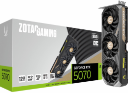 Zotac GAMING GeForce RTX 5070 SOLID OC NVIDIA 12 GB GDDR7