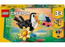LEGO 31173 Creator 3-in-1 Wilde Tiere: Tropischer Tukan, Konstruktionsspielzeug