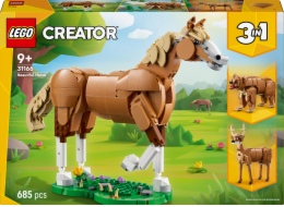 LEGO 31166 Creator 3-in-1 Prächtiges Ross, Konstruktionsspielzeug