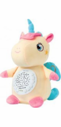 Plyšový usínáček jednorožec s projektorem Milly Mally