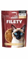 PAN MIĘSKO Duck fillets - pamlsek pro kočky - 100g