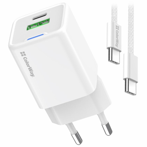 COLORWAY 1x USB-C/ síťová nabíječka/ GaN/ PD/ PPS/ QC/ 35...