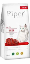 DOLINA NOTECI Piper Animals with beef - Suché krmivo pro kočky - 3 kg