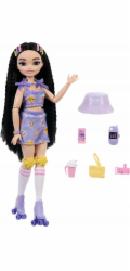Mattel Panenka Barbie s motivem Dream Besties Renee na kolečkových bruslích (JFX99)