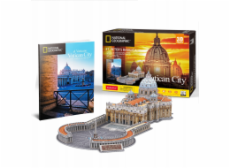 Cubicfun KOSTKOVÉ ZÁBAVNÉ 3D PUZZLE NATIONAL GEOGRAPHIC ST. BAZILIKA PETRA