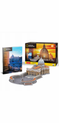 Cubic Fun 3D puzzle Bazilika svatého Petra