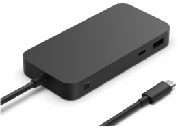 Microsoft Dokovací stanice MS Surface USB4 SC IT/PL/PT/ES černá IT/PL/PT/ES 1 licence