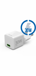 HAMA Super-mini, Rýchlonabíjačka, USB-C PD/QC 30W