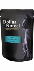 DOLINA NOTECI Premium Filet z tuňáka v omáčce - mokré krmivo pro kočky - 85 g