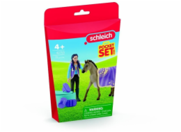 Beauty Set Schleich Horse Club s Kim, hrací budova