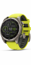 Garmin fenix 8 3,3 cm (1.3") 47 mm Digitální 260 x 260 px Dotyková obrazovka Titanová Wi-Fi GPS