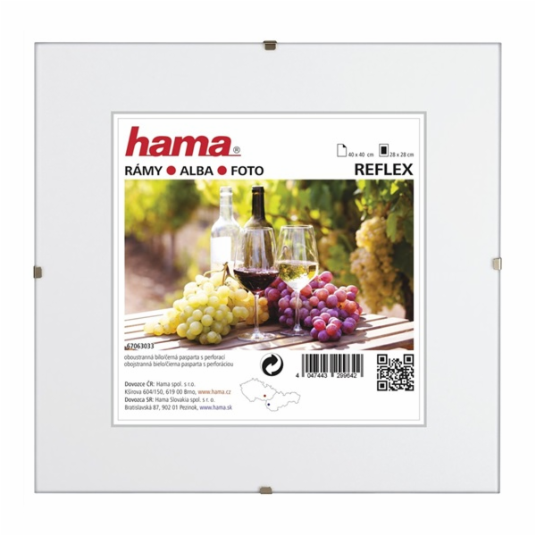 Hama 67063033 Clip-Fix, normální sklo, 4