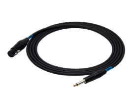 SSQ Cable XZJM5 - kabel jack mono - XLR samice, 5 metrů