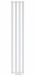 INS-TERM GRŁ-G/A-1500X242-B / AQUAFORM / ASAMI / VERTIKÁLNÍ KOUPELNOVÝ RADIÁTOR 1500X242 BÍLÝ 312W / SPODNÍ 50MM /