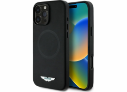 Pouzdro Aston Martin HC FW Logo iPhone 16 Pro Max MagSafe černé