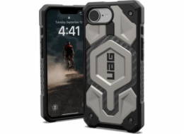 UAG Monarch Pro - ochranné pouzdro pro iPhone 16e (2025) kompatibilní s MagSafe (titan)