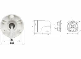 Tiandy IP KAMERA TC-C321N SPECIFIKACE: AK/I3W/E/Y/2.8MM/V2.0 Analog Killer - 1080p 2.8mm TIANDY
