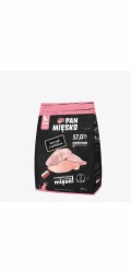 PAN MIĘSKO Chicken with rabbit XS - suché krmivo pro kočky - 400g