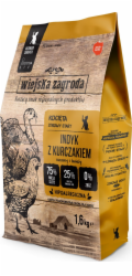 WIEJSKA ZAGRODA Turkey and chicken for kittens - suché krmivo pro kočky - 1,6kg