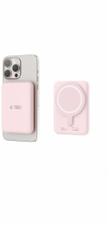 Tech-Protect Powerbanka TECH-PROTECT PB10 LIFEMAG MAGSAFE POWER BANK 5000MAH RŮŽOVÁ