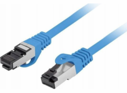 Lanberg Patchcord kat. 8.1 S/FTP LSZH CU 1,5 m modrý, schválený Fluke