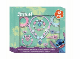 Kids Euroswan Sada vlasových šperků a doplňků Stitch