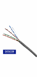 DATACOM kabel drát C5E UTP PVC 305m box šedý