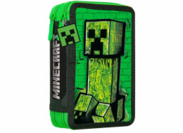 Kids Euroswan Dvoukomorový penál s doplňky z Minecraftu
