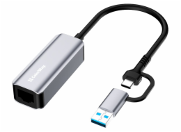 Colorway Adaptér USB-C nebo USB-A na RJ45/ 18cm