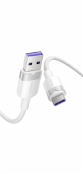 Kabel USB 2.0 A na USB-C 6A Vention CTOWH 2M (bílý)