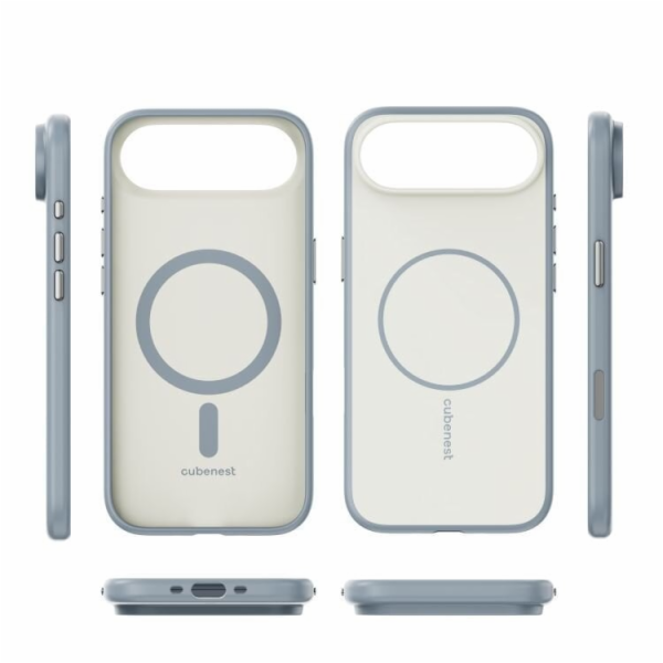 Cubenest Kryt na iPhone Air s podporou MagSafe matný béžový