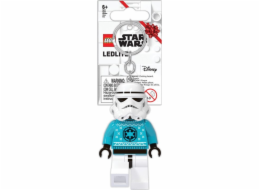 LEGO Star Wars KE174 Přívěsek na klíče se svátečním stormtrooperem a baterkou