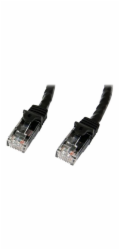 StarTech kabel Rj45, CAT6, 5m, černý (N6PATC5MBK)