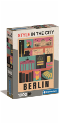 Clementoni - Puzzle 1000 Style in the city Berlin Compact box