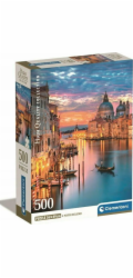 Clementoni - Puzzle 500 Osvětlené Benátky