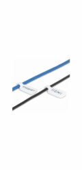 StarTech Organizér CABLE-TAG-HLWH Univerzální označovače kabelů, bílé 100 ks.