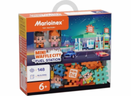 Marioinex Mini vaflové kostky - Čerpací stanice 148 dílků