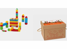Marioinex Stavební kostky Waffle Box 170