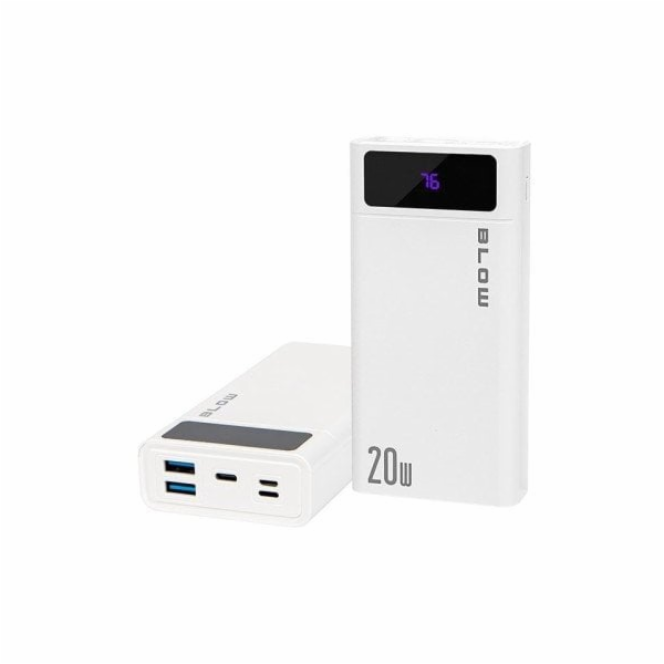 BLOW Power Bank 20000mAh QC+PD 20W + lightning PB20E