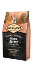 CARNILOVE Puppy Salmon and turkey Large breeds - suché krmivo pro psy - 4kg