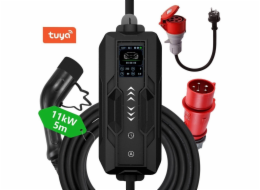 IMMAX NEO LITE cestovní nabíjecí stanice pro elektromobily EV/PHEV AC Type 2, 11kW, TUYA
