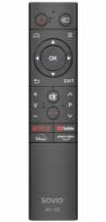 Savio RC-22 dálkové ovládání IR Wireless TV