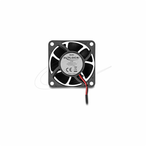 Delock - Ventilátor skríne - axial - 60 mm - cerná