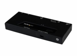 StarTech.com 2 Port HDMI Switch w/ Automatic and Priority Switching - 2 In 1 Out HDMI Selector with Automatic Priority Switching - 1080p (VS221HDQ) - Spínac video/audio - desktop - pro P/N: SVA12M2NEU